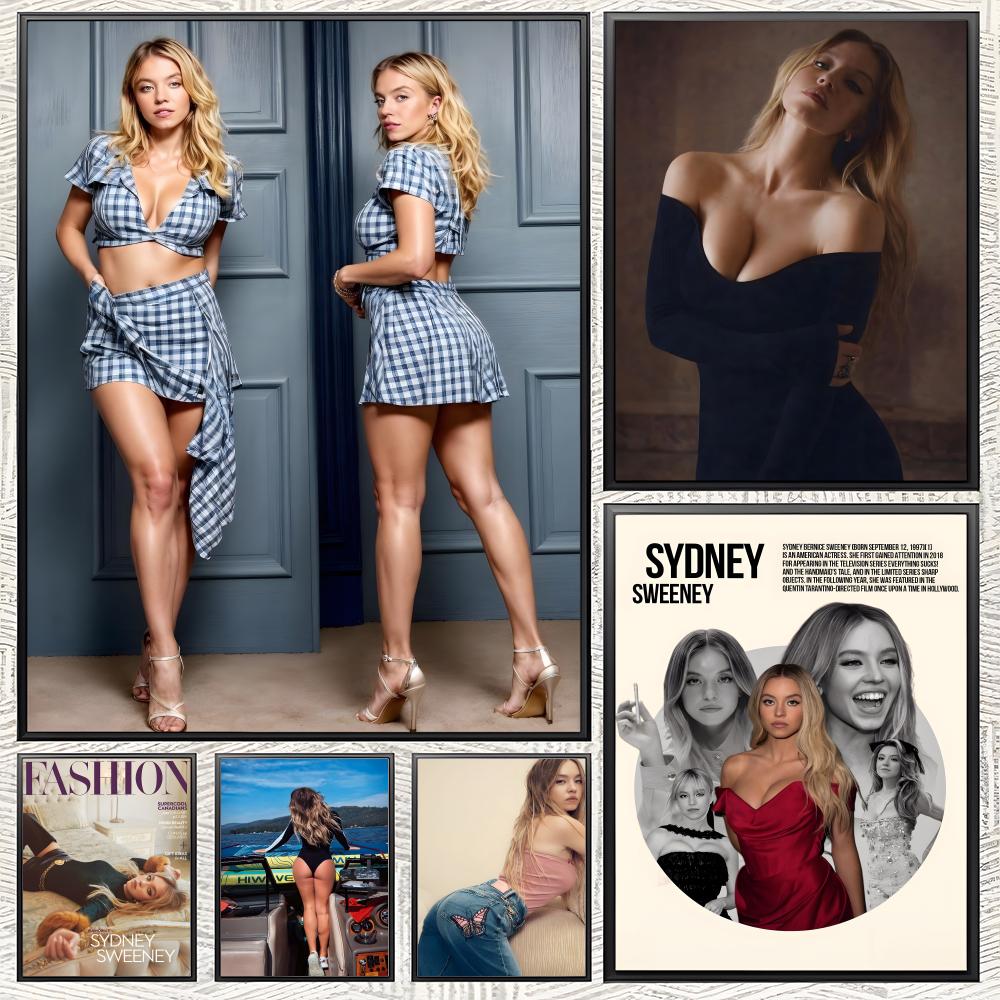 Home Bar Sydney - actor S-Sydney S-Sweeney Poster posters Self-adhesive