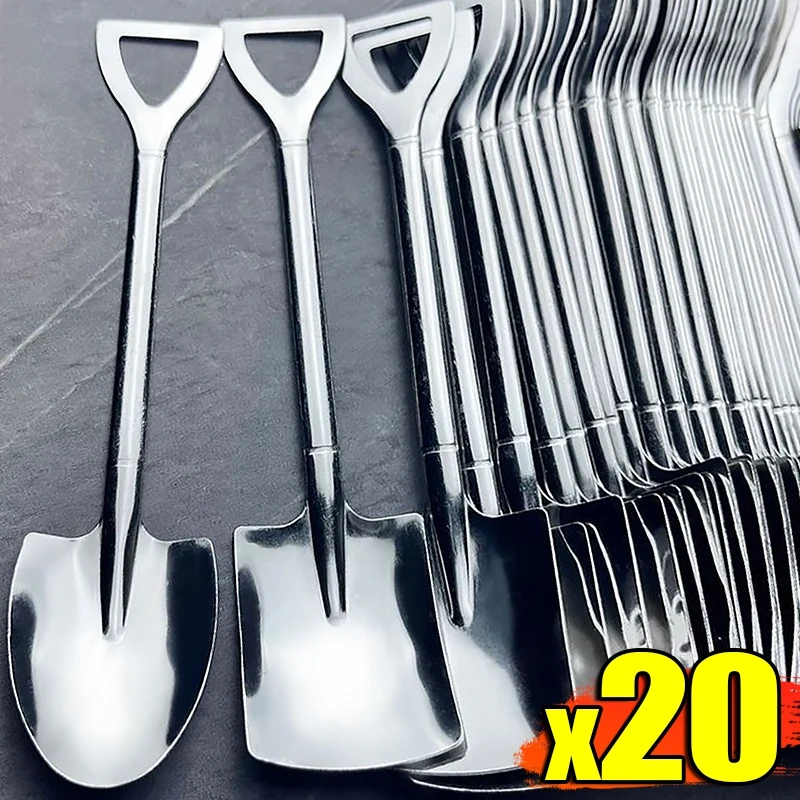 Ice Pick Pick - Mini Stainless Steel Creative Shovel Scoops