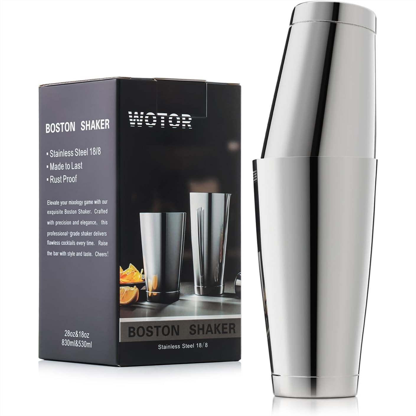 Boston Cocktail Shaker Set 18  - Boston Shaker Set ulasan dan harga