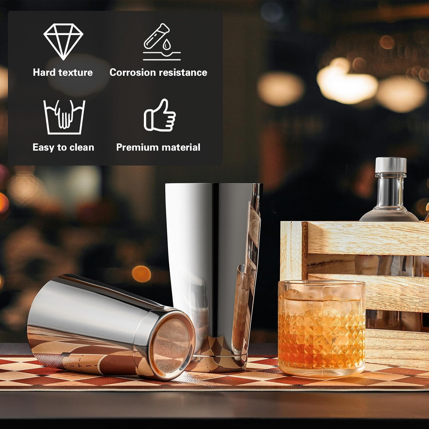 Boston Cocktail Shaker Set 18  - Boston Shaker Set ulasan dan harga