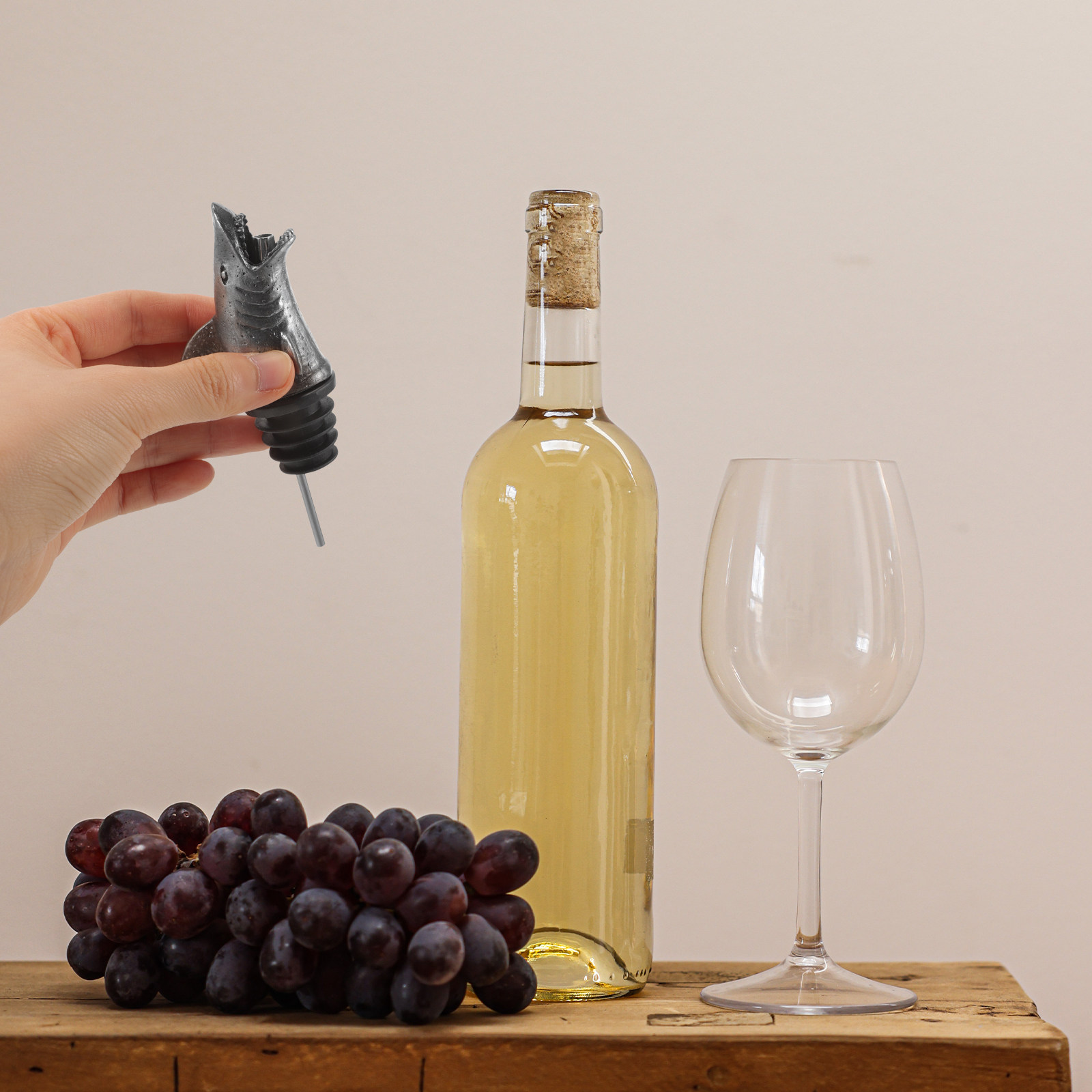 Liquor Bottle Pourer Shark Win - Speed Pourer Cap ulasan dan harga
