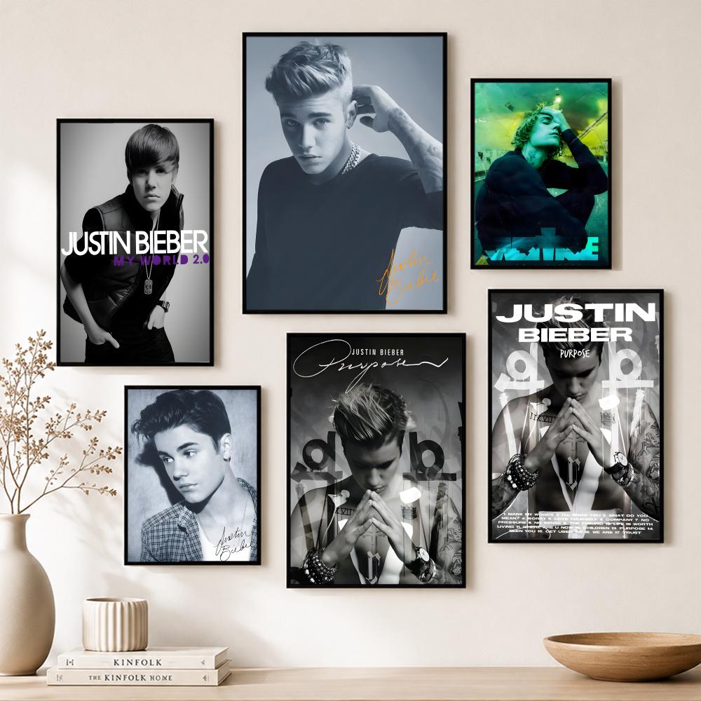 Music J-Justin Bieber Poster P - Home Bar And Theater ulasan dan harga