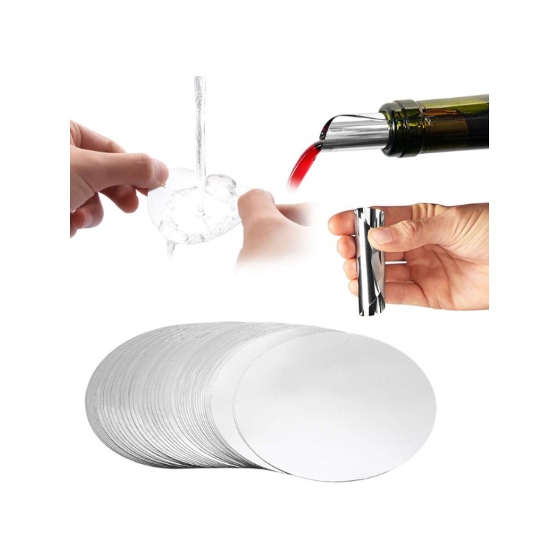 50/100/150/200Pcs 3 Inch Silve - Speed Pourer Cap ulasan dan harga