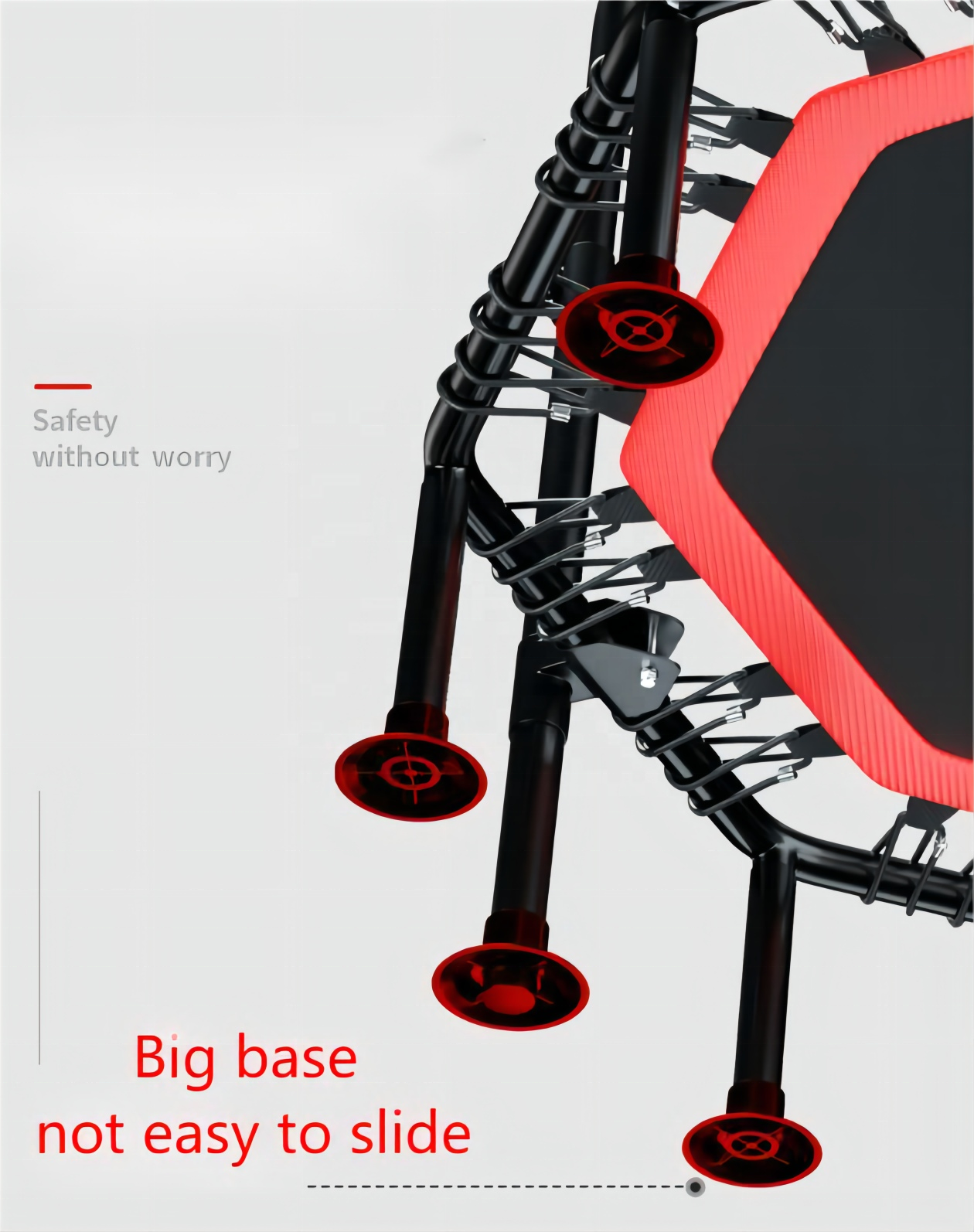 Trampoline with Adjustable Han - Home Bar And Gym ulasan dan harga