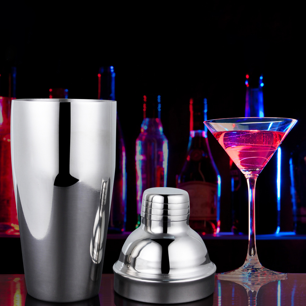 550/750ML Cocktail Shaker Bar  - Boston Shaker Set ulasan dan harga