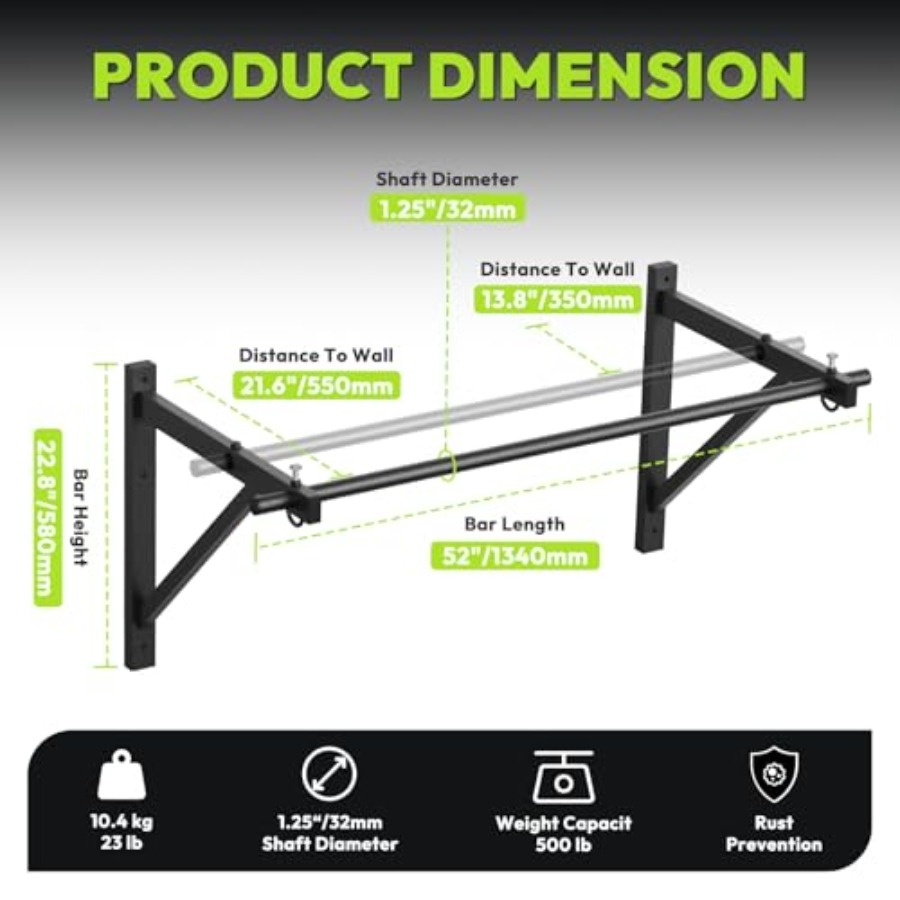 Doorway and wall-mounted pull- - Home Bar And Gym ulasan dan harga