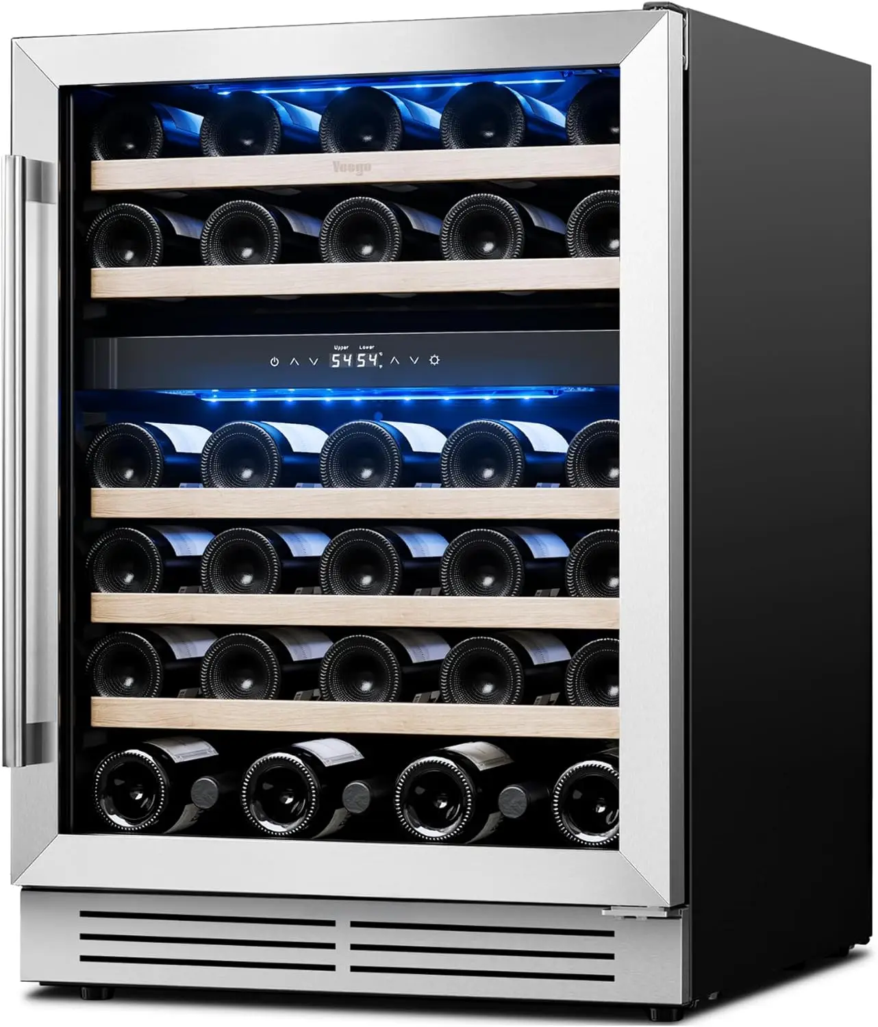 Bottles, 40-65°F Wine Refriger - Home Bar And Counter ulasan dan harga