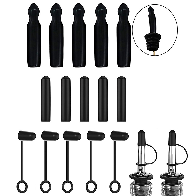 10pcs Rubber Pourer Cap Winte  - Speed Pourer Cap ulasan dan harga