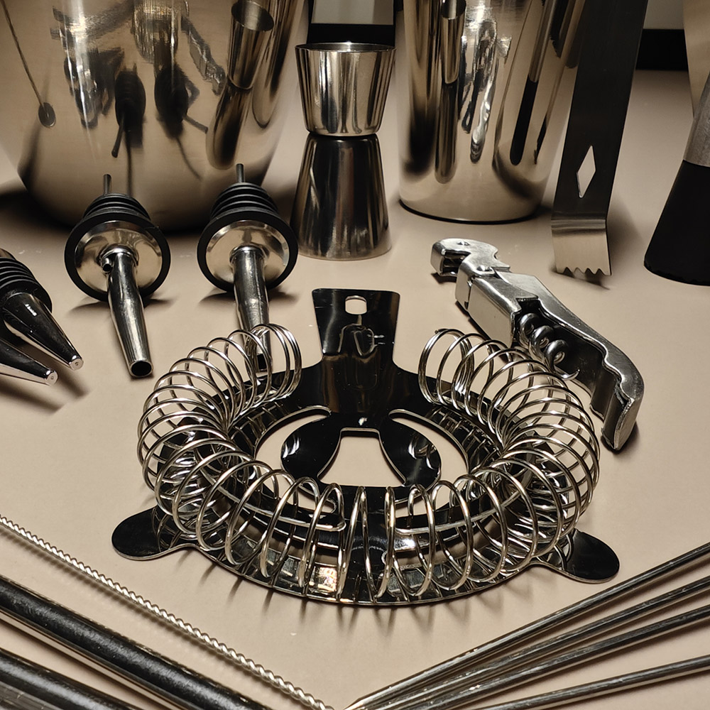 UPORS Stainless Steel Cocktail - Boston Shaker Set ulasan dan harga