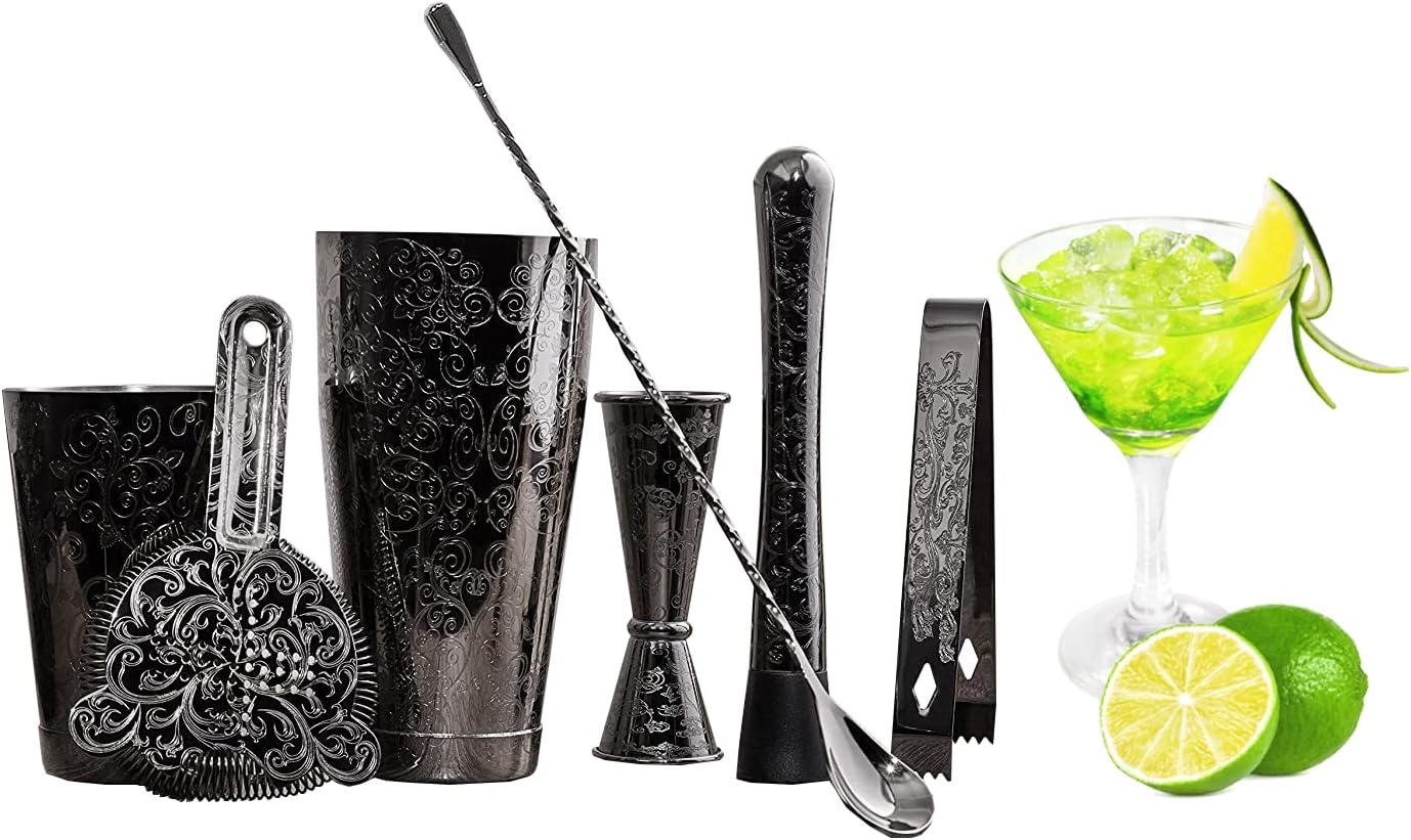 Bartender Kit Cocktail Shaker  - Boston Shaker Set ulasan dan harga