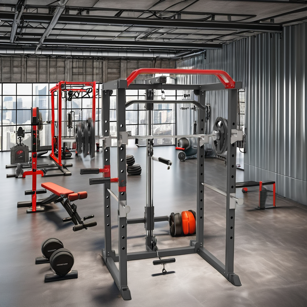 Steel Full Cage Gym Power Towe - Home Bar And Gym ulasan dan harga