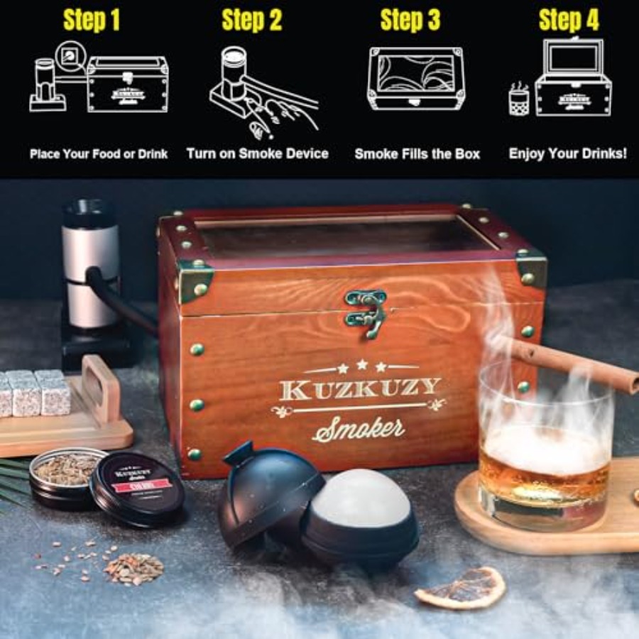 Cocktail Smoker Kit - Whiskey  - Smoking Gun Kit ulasan dan harga