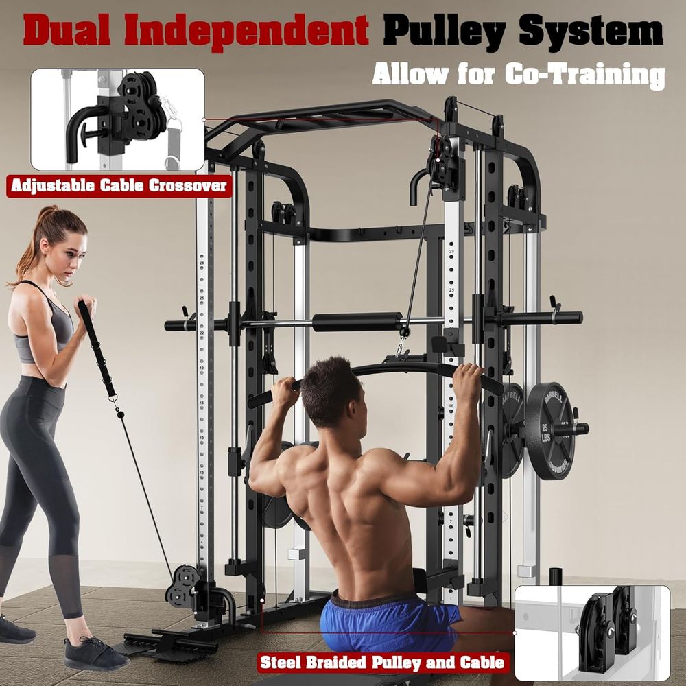 Versatile Power Cage with Adju - Home Bar And Gym ulasan dan harga