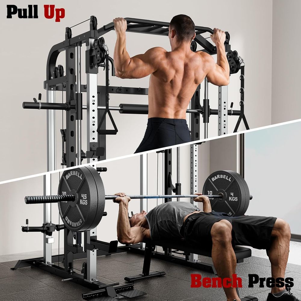Versatile Power Cage with Adju - Home Bar And Gym ulasan dan harga