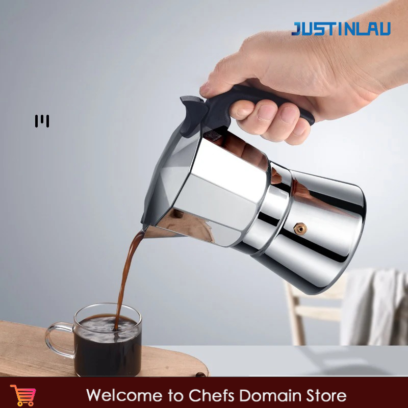 JUSTINLAU 150/300ML Octagonal  - Home Barista ulasan dan harga