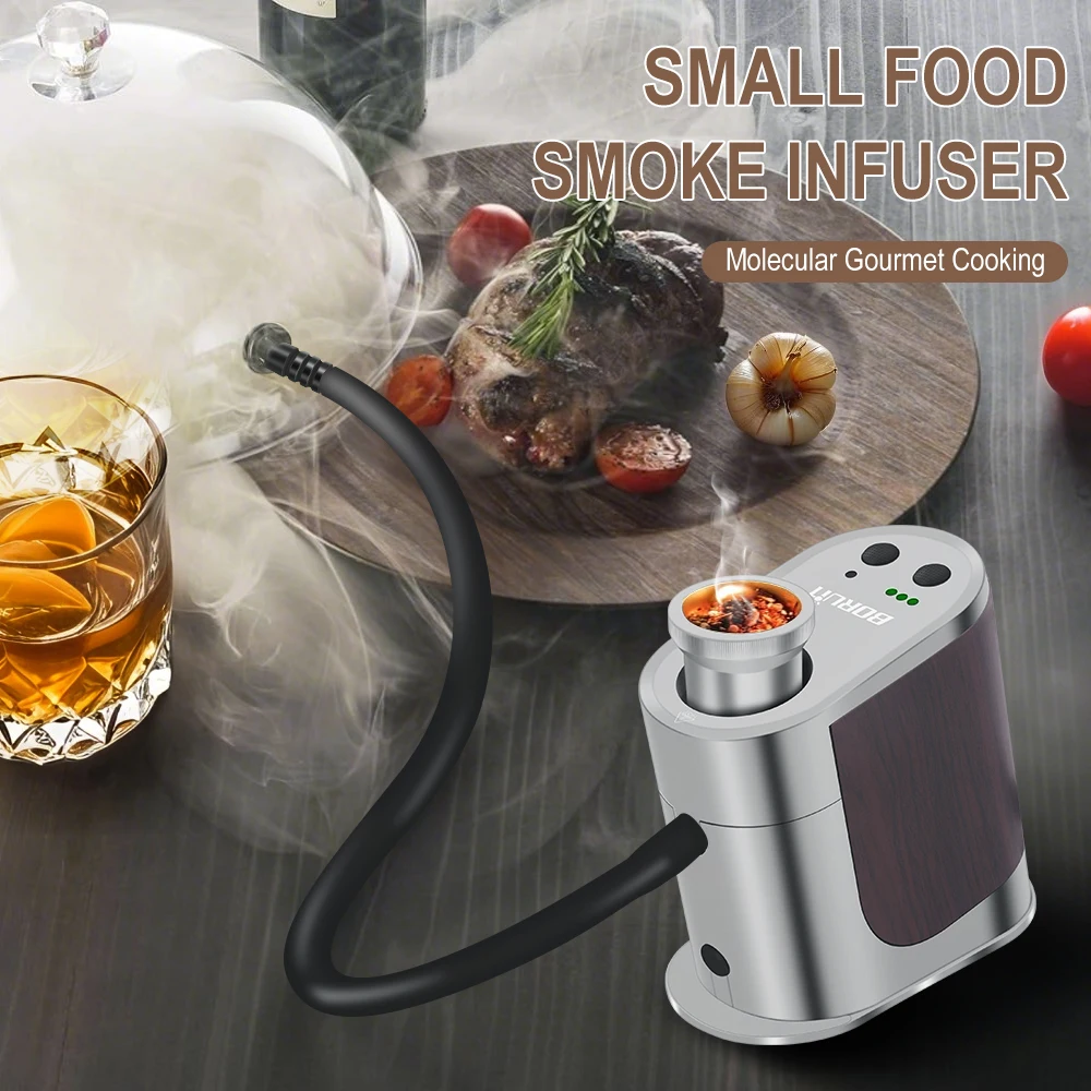 BORUiT New Portable Food Cold  - Smoking Gun Kit ulasan dan harga