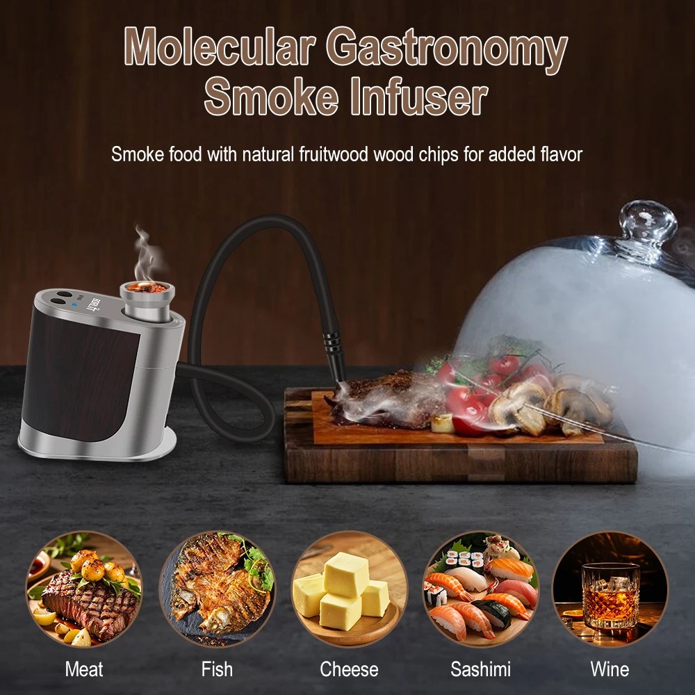 BORUiT New Portable Food Cold  - Smoking Gun Kit ulasan dan harga