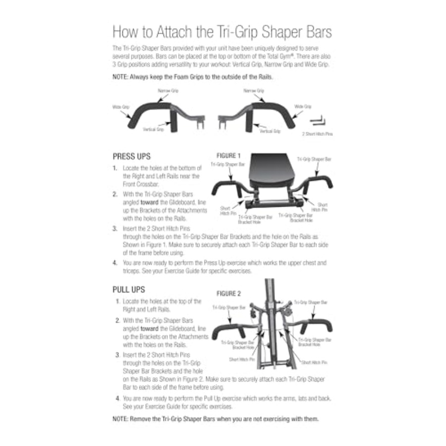 Tri-Grip Shaper Bars for home  - Home Bar And Gym ulasan dan harga