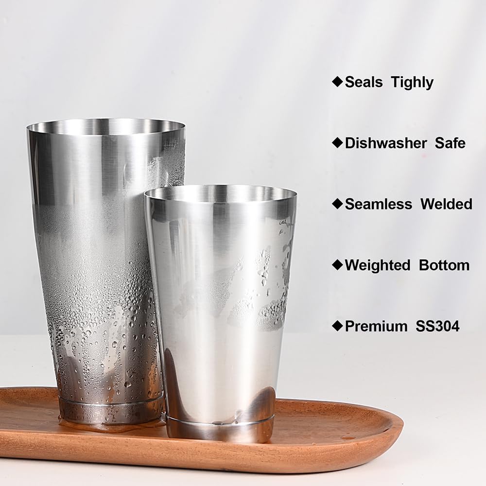 Professional Cocktail Shaker S - Boston Shaker Set ulasan dan harga