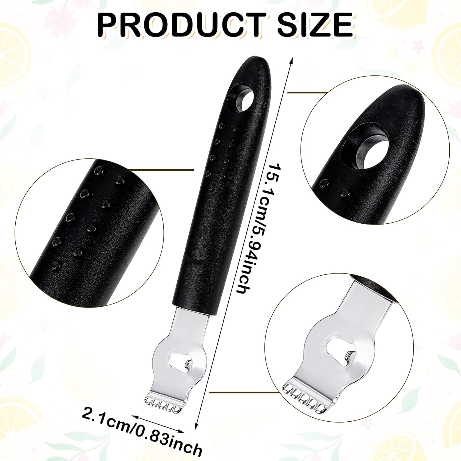 Lemon Zester, Channel Knife, P - Peeler Channel Knife ulasan dan harga