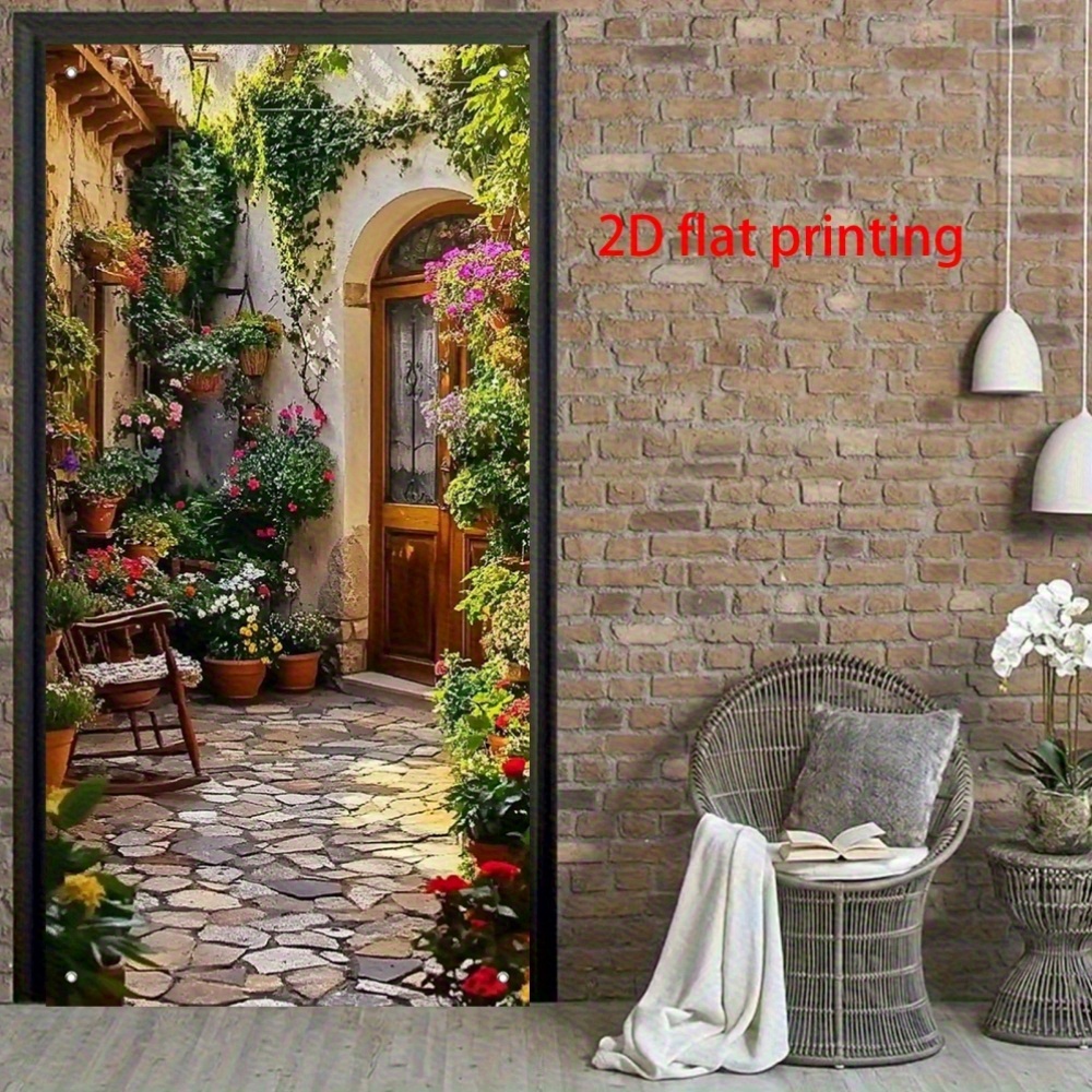 2D flat banner door curtain fe - Home Bargains ulasan dan harga