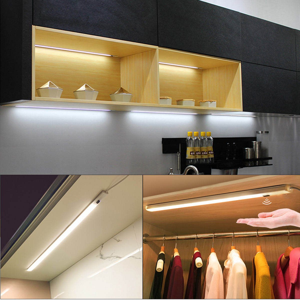 50CM 40CM LED Cabinet Bar Ligh - Home Bar And Cabinet ulasan dan harga
