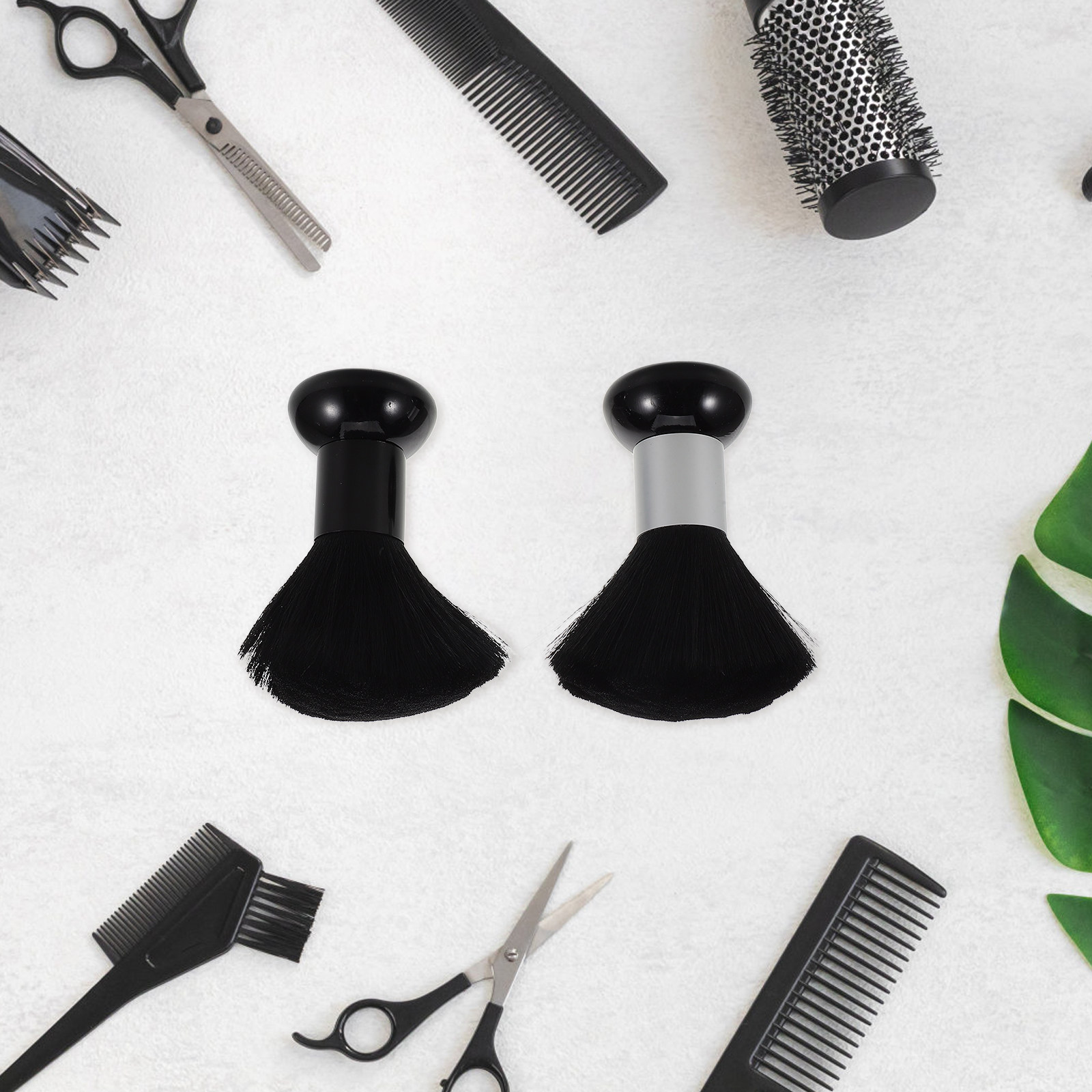 2Pcs Neck Duster Barber Brush  - Home Barber ulasan dan harga