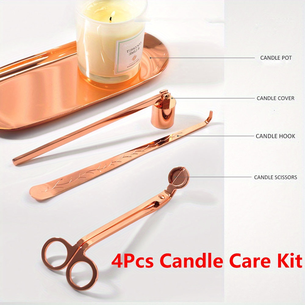 4pcs/set Luxury Candle Care Ki - Home Barber ulasan dan harga