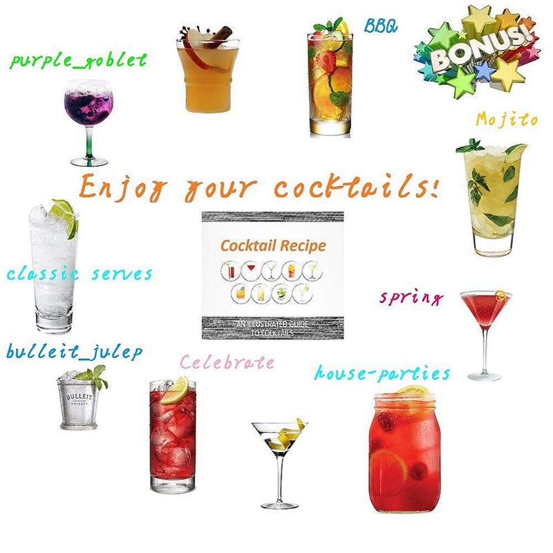 ABUL-Bartender Set For Profess - Boston Shaker Set ulasan dan harga