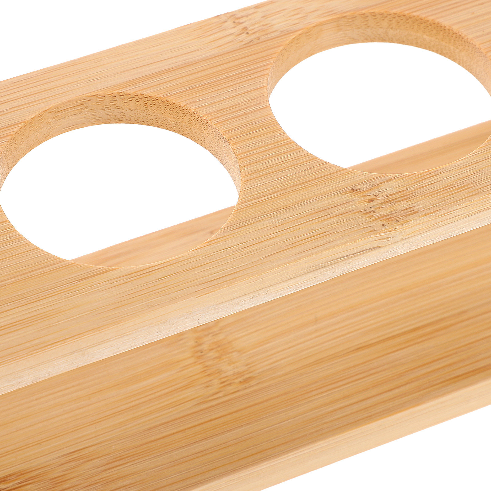 Wooden Shot Glass Holder 6 Hol - Home Bar Shelf ulasan dan harga