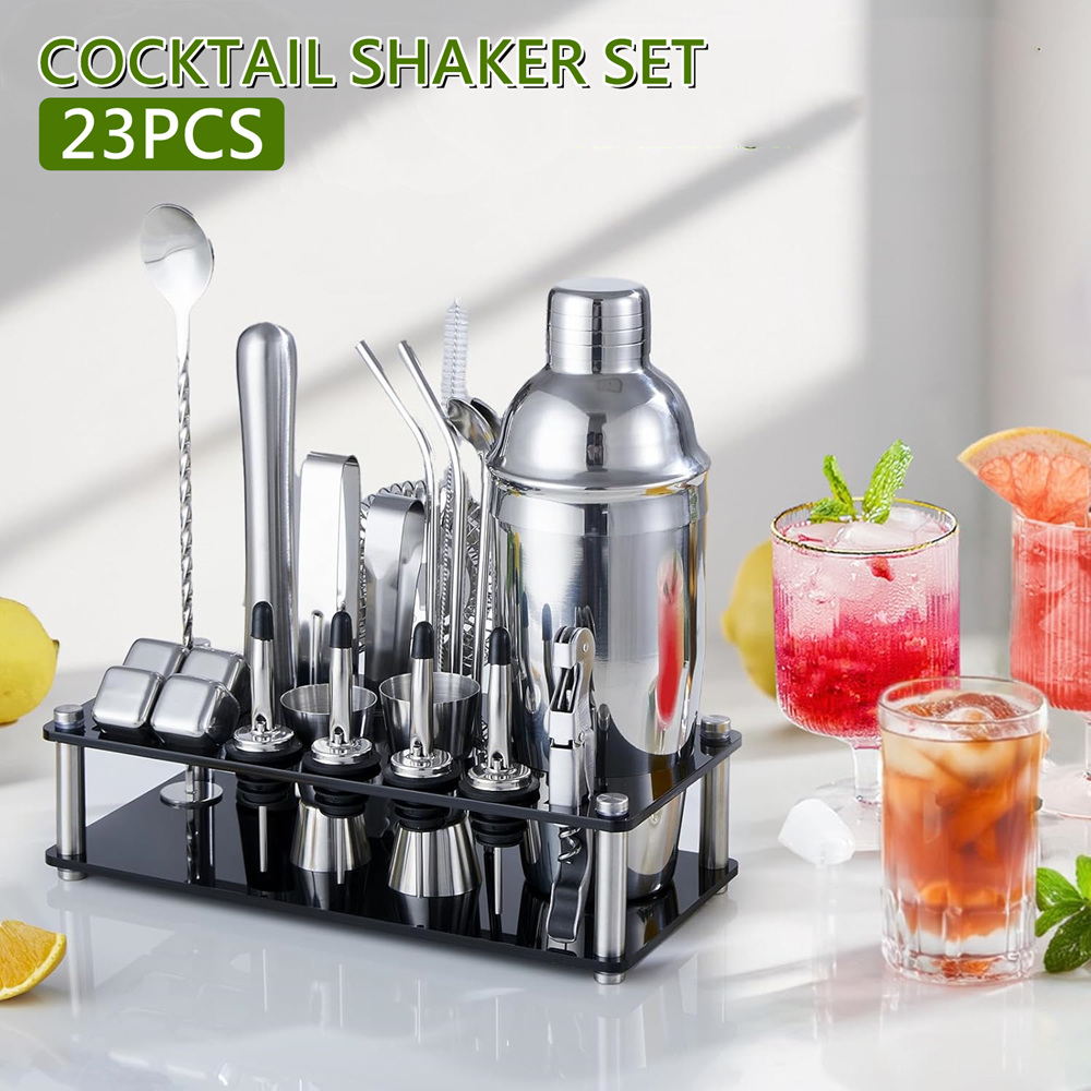 Boston Cocktail Shaker Set 23- - Boston Shaker Set ulasan dan harga