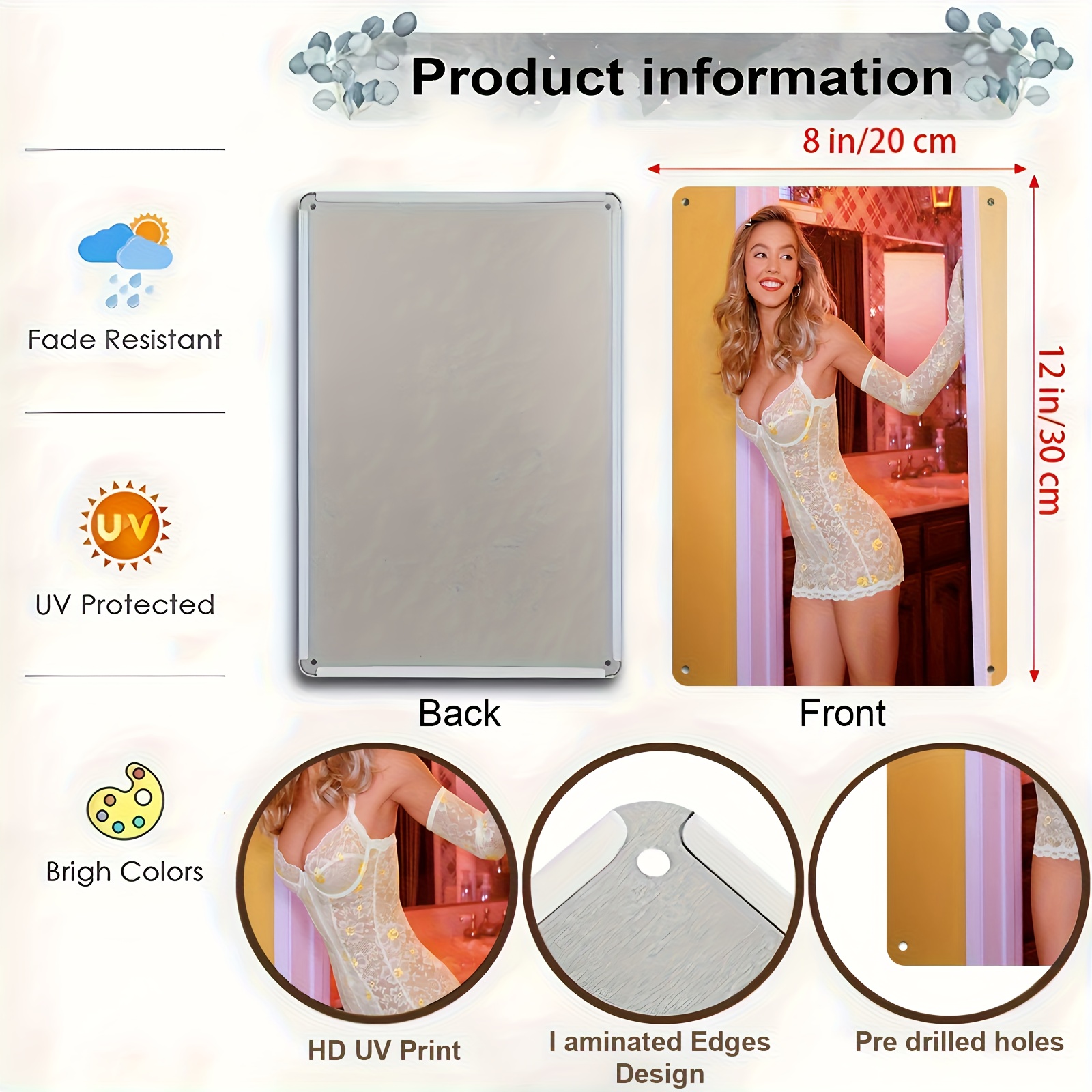 Sydney Sweeney Euphoria Metal  - Home Bar Sydney ulasan dan harga