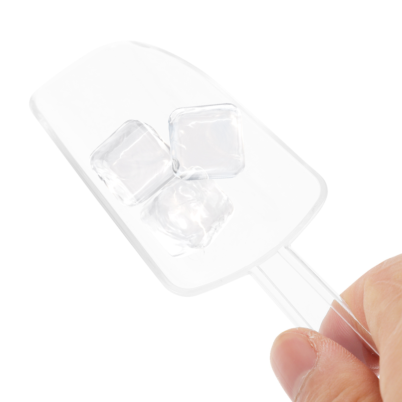 8Pcs Food Scoop Mini Clear Pla - Ice Pick Pick ulasan dan harga