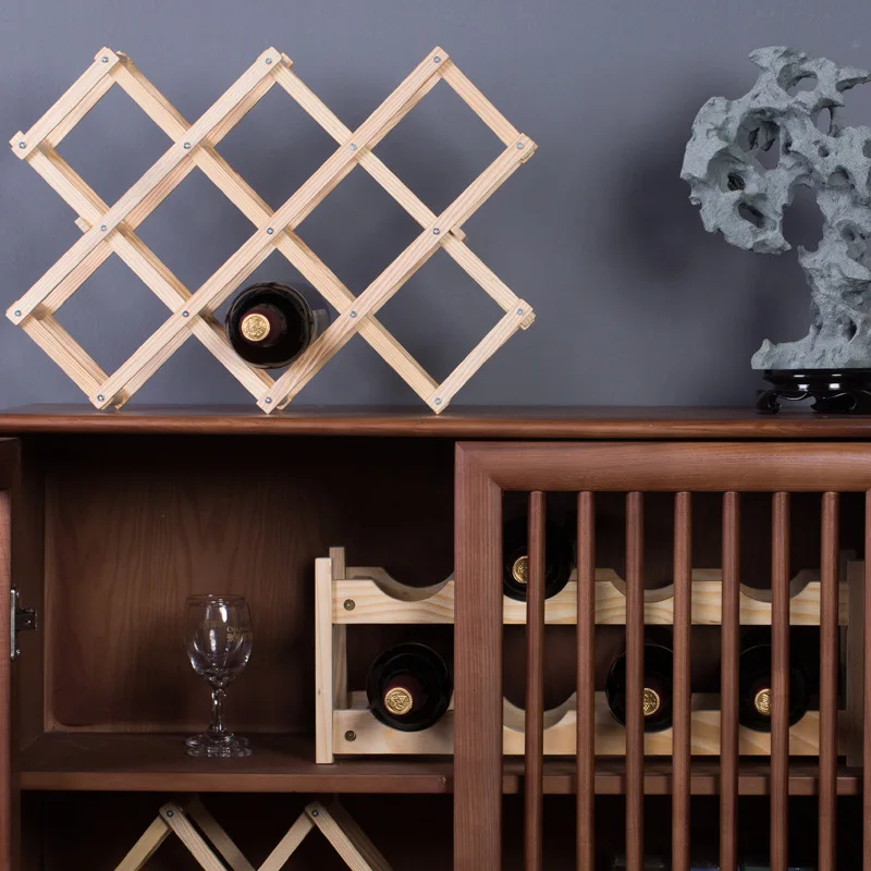 Stackable Wine Storage Shelves - Home Bar Shelf ulasan dan harga