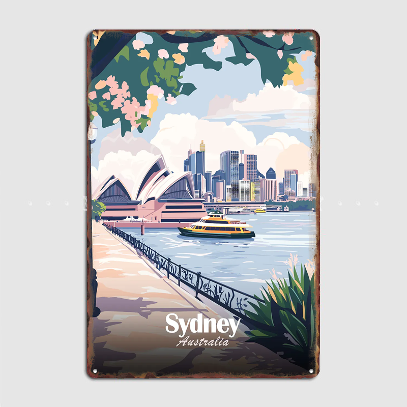 Sydney Australia Travel Poster - Home Bar Sydney ulasan dan harga