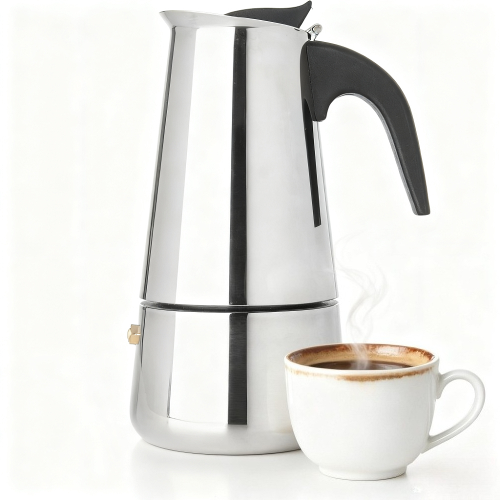Portable Coffee Pot Stainless  - Home Barista ulasan dan harga