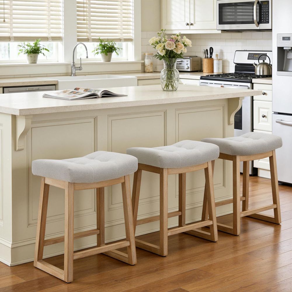 Set of 3, 24 Upholstered Count - Home Bar And Counter ulasan dan harga
