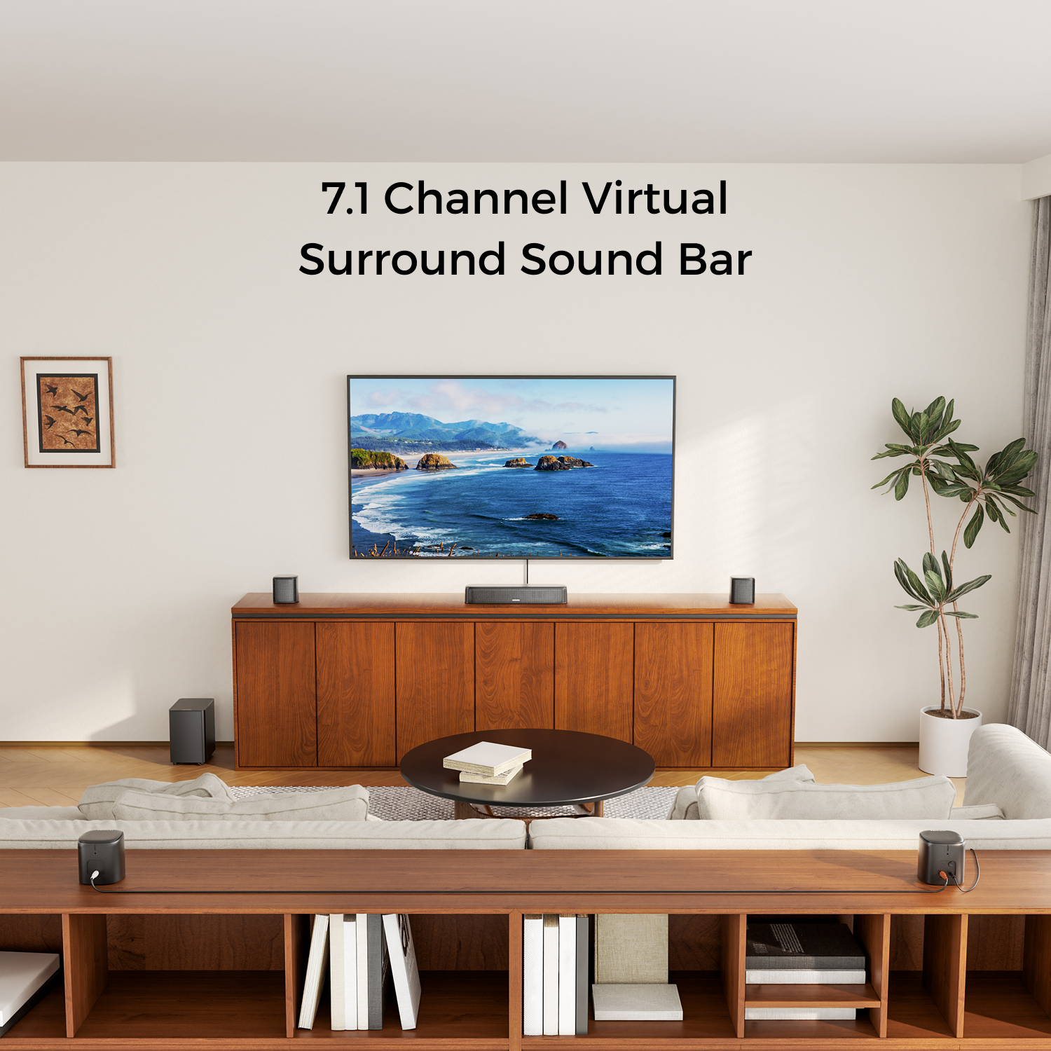 ULTIMEA 7.1 Channel Sound Bar  - Home Bar And Theater ulasan dan harga