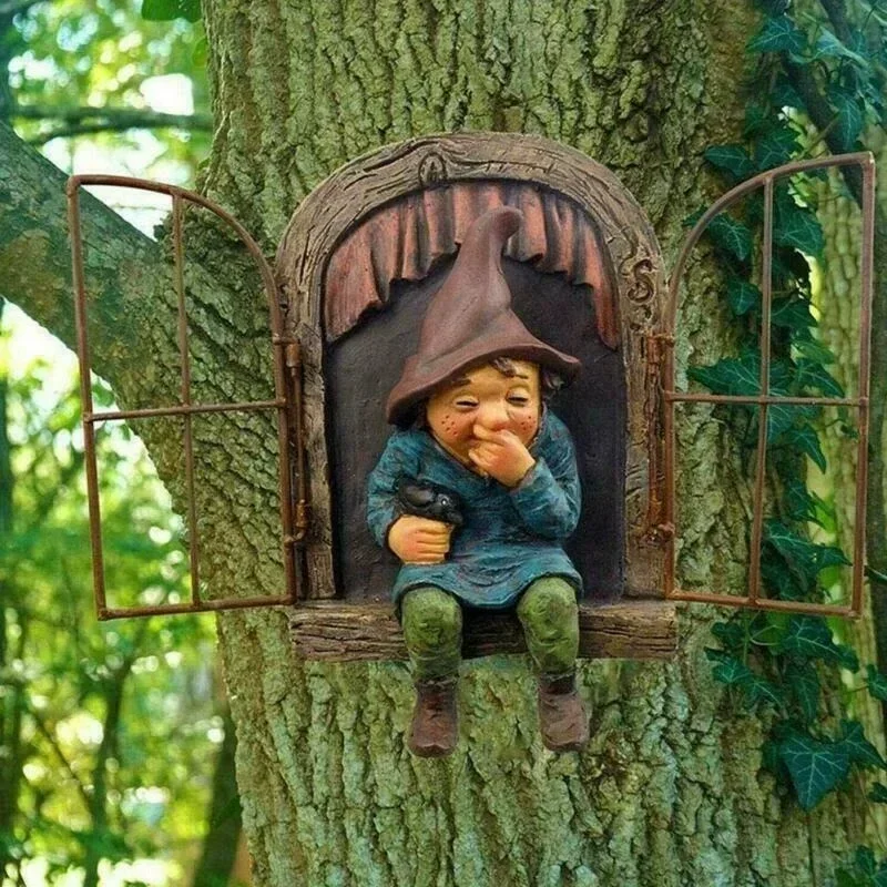 2026 Naughty Garden Statue Elf - Home Bargains ulasan dan harga
