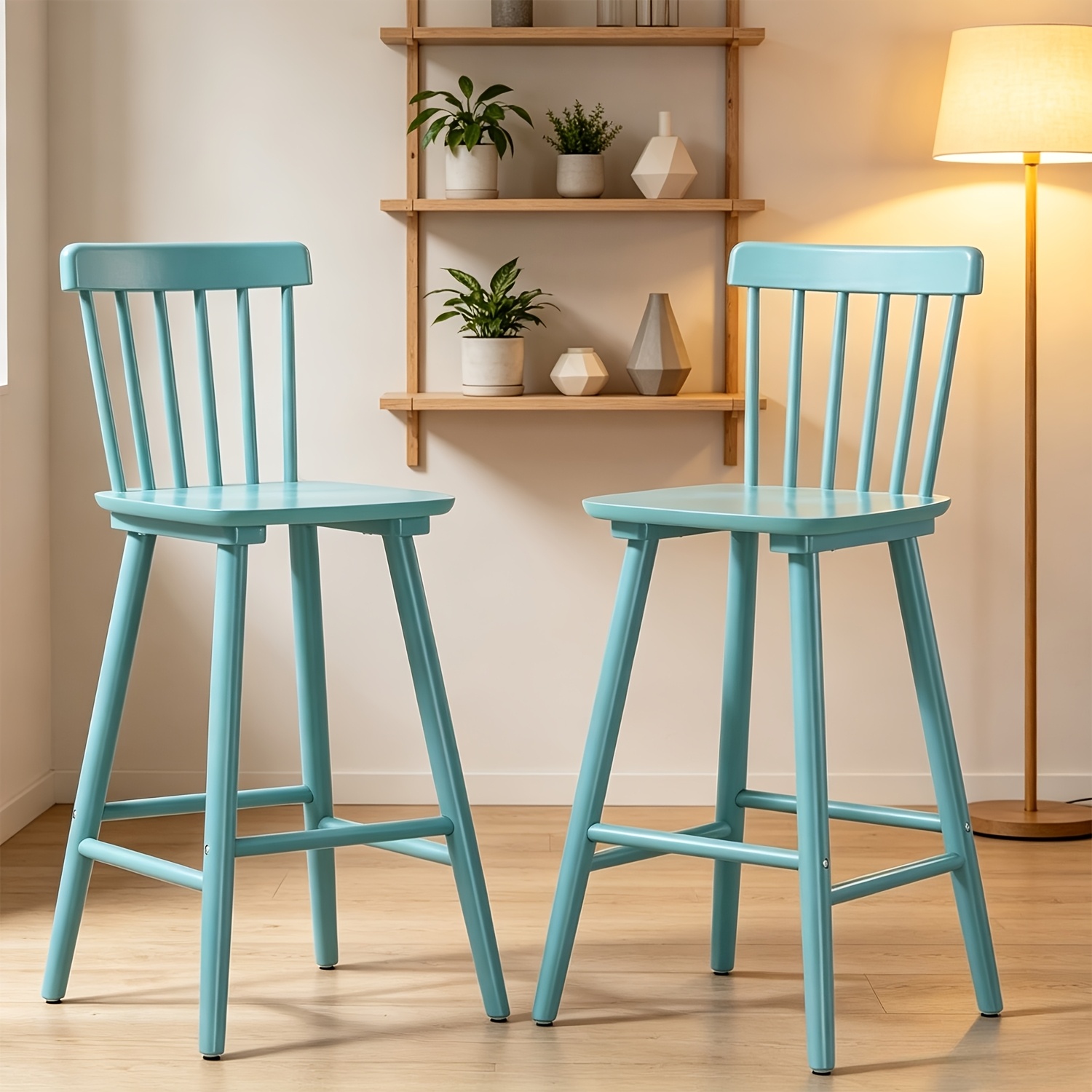 Bar Stools Set of 2, 26 Inch C - Home Bar And Counter ulasan dan harga