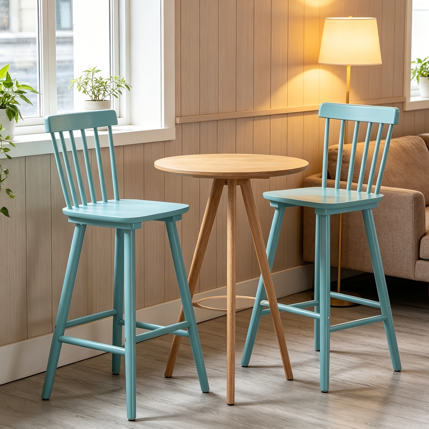 Bar Stools Set of 2, 26 Inch C - Home Bar And Counter ulasan dan harga