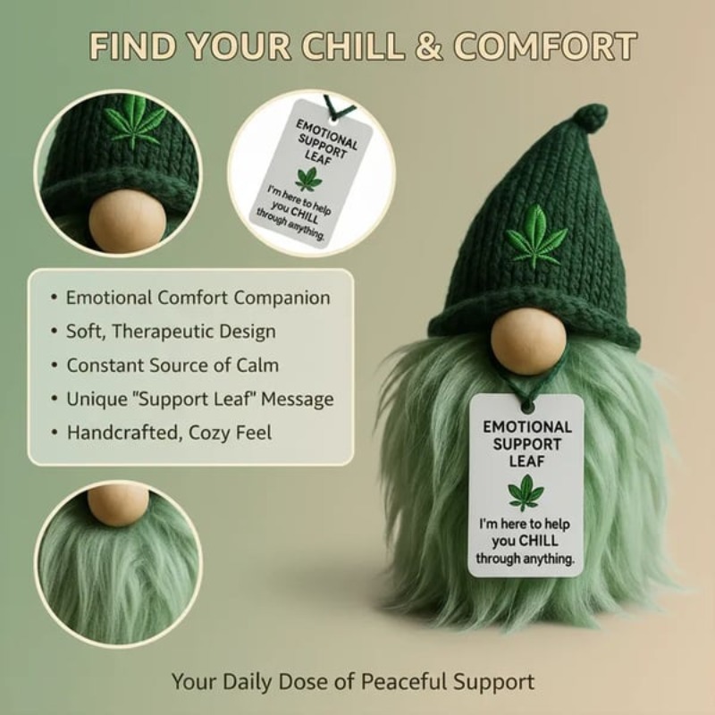 Funny Mini Weed Gnome, Handmad - Home Bargains ulasan dan harga