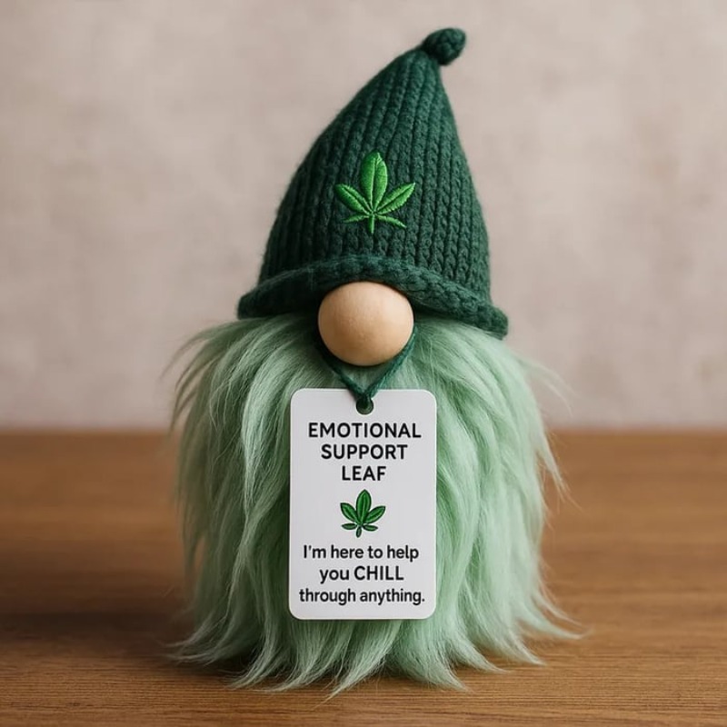Funny Mini Weed Gnome, Handmad - Home Bargains ulasan dan harga