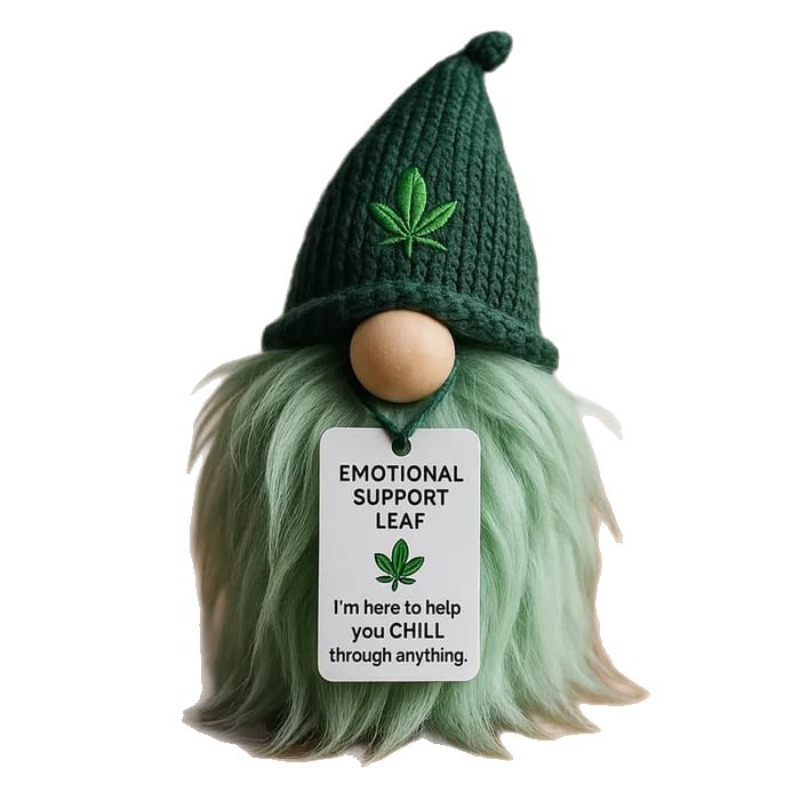 Funny Mini Weed Gnome, Handmad - Home Bargains ulasan dan harga