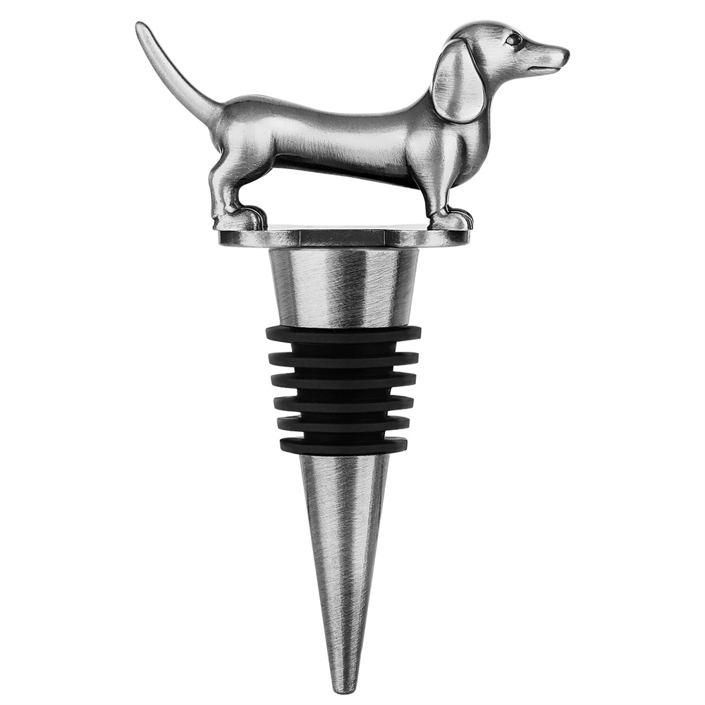 Wine Bottle Stopper Dachshund  - Wine Preservation Pump ulasan dan harga