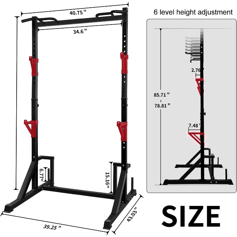 CANPA Multifunction Power Rack - Home Bar And Gym ulasan dan harga