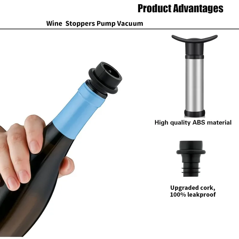 Wine Saver Vacuum Stoppers,Vac - Speed Pourer Cap ulasan dan harga