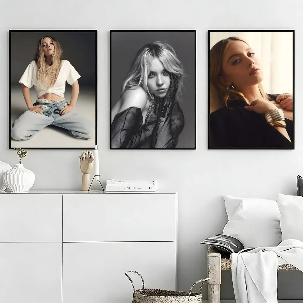 S-Sydney Sweeney Poster High-q - Home Bar Sydney ulasan dan harga