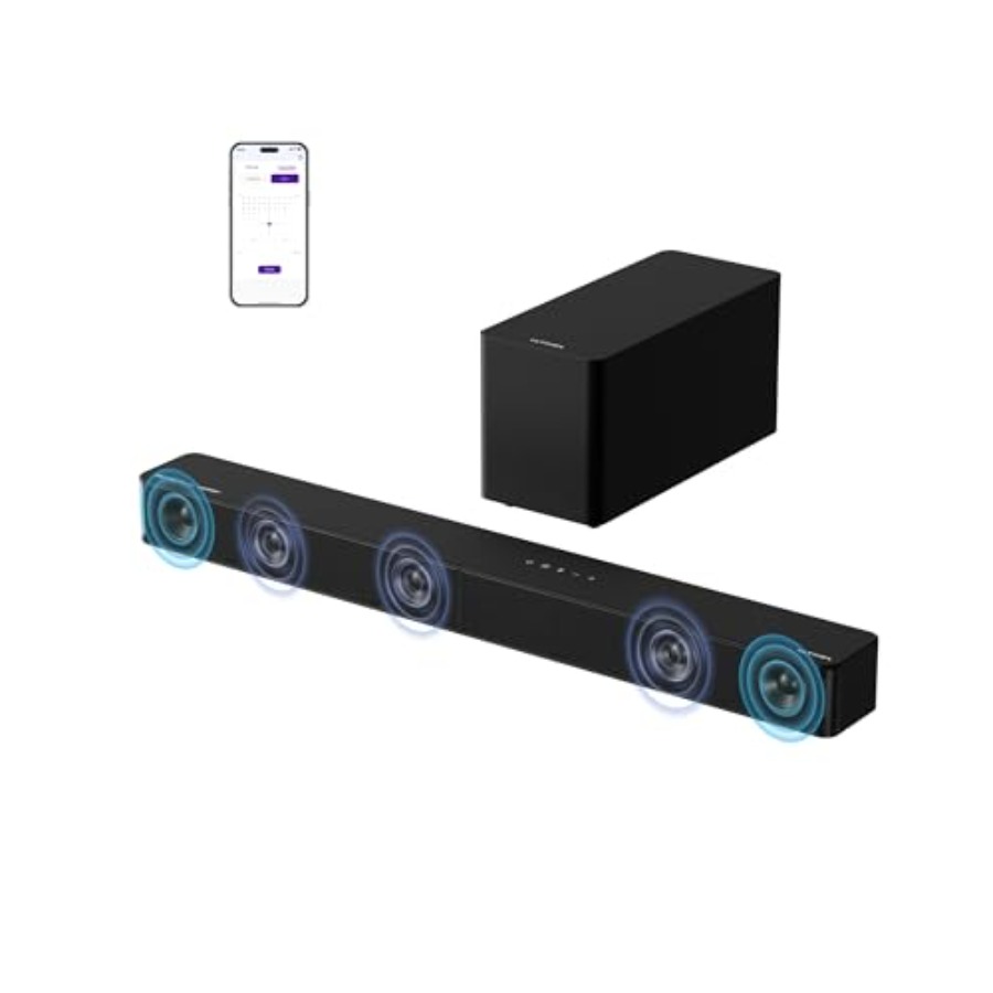 5.1CH Surround Sound Bar with  - Home Bar And Theater ulasan dan harga