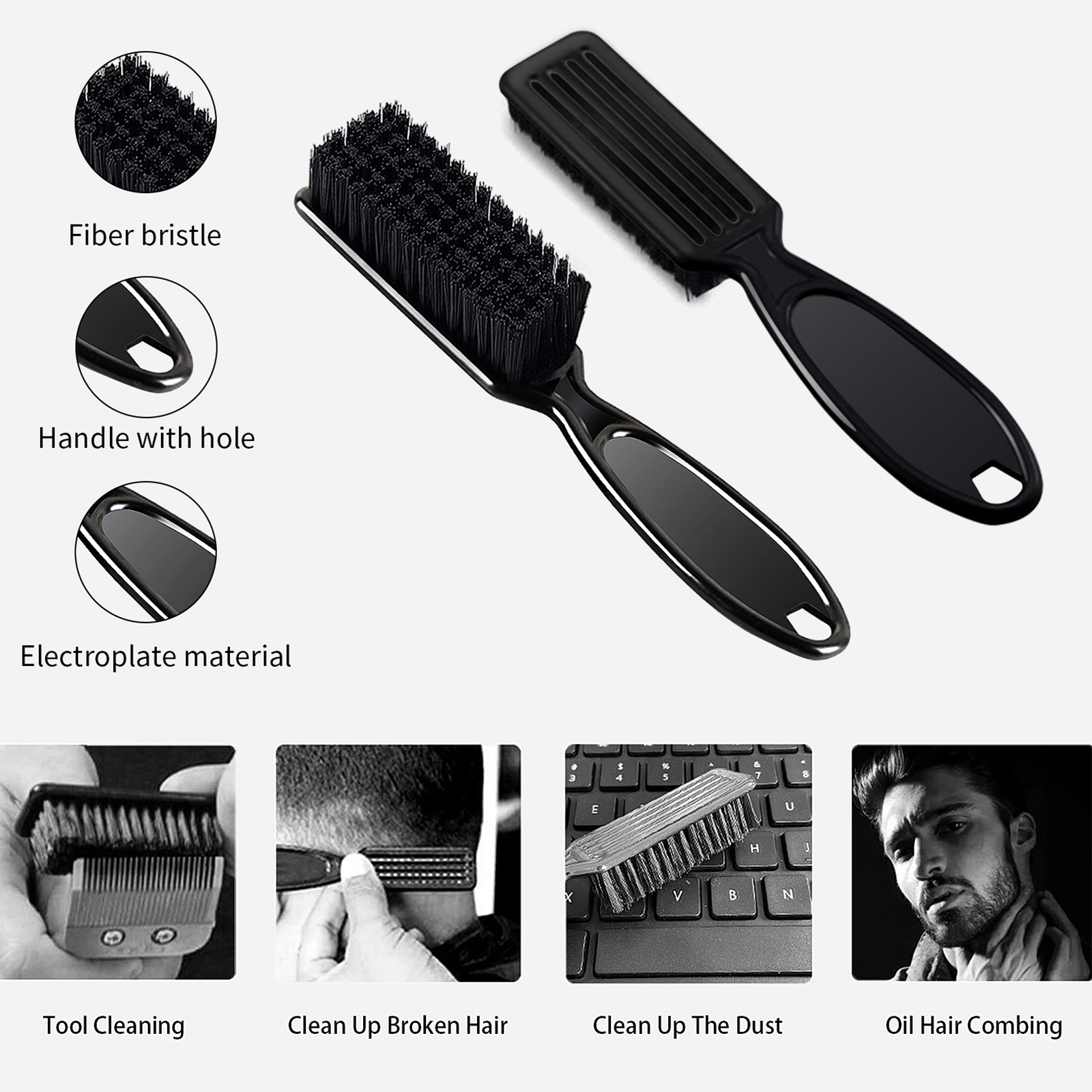 3Pcs Double-sided Barber Beard - Home Barber ulasan dan harga